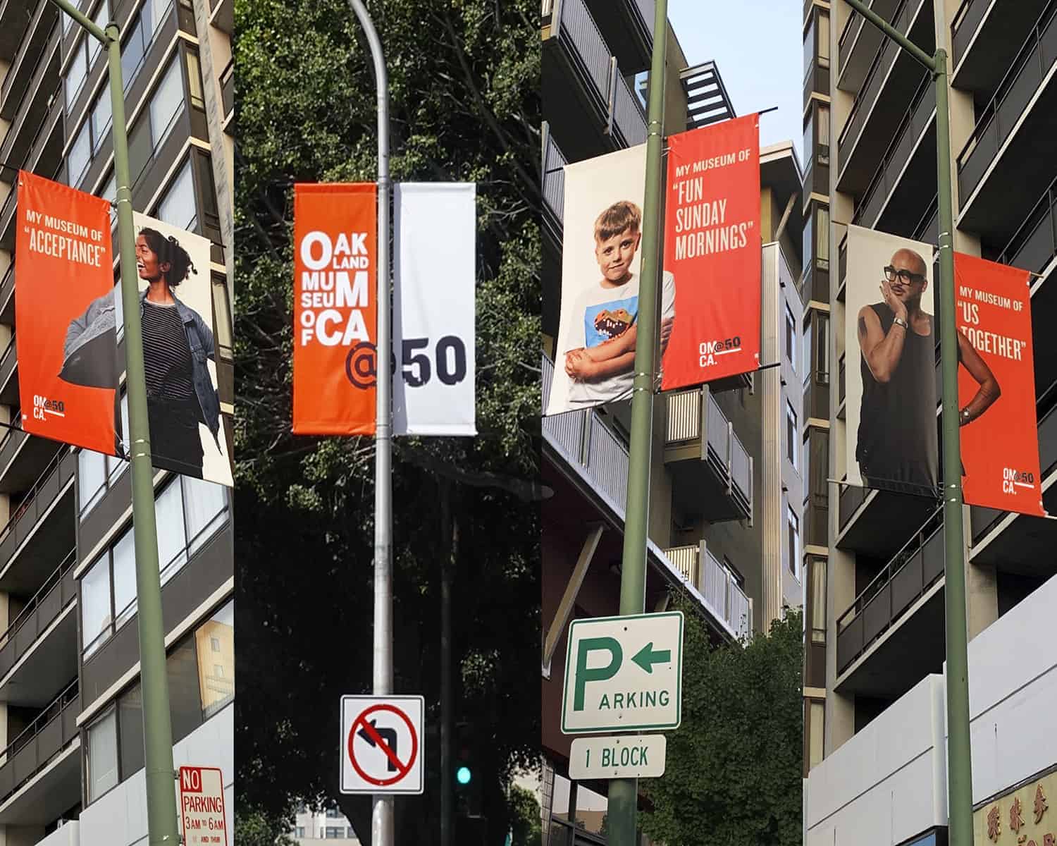 OMCA50 4 banners ONE by ONE Community Portrait